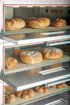 Подовая пекарская печь-шкаф ЭШП-3КП (320 °C)