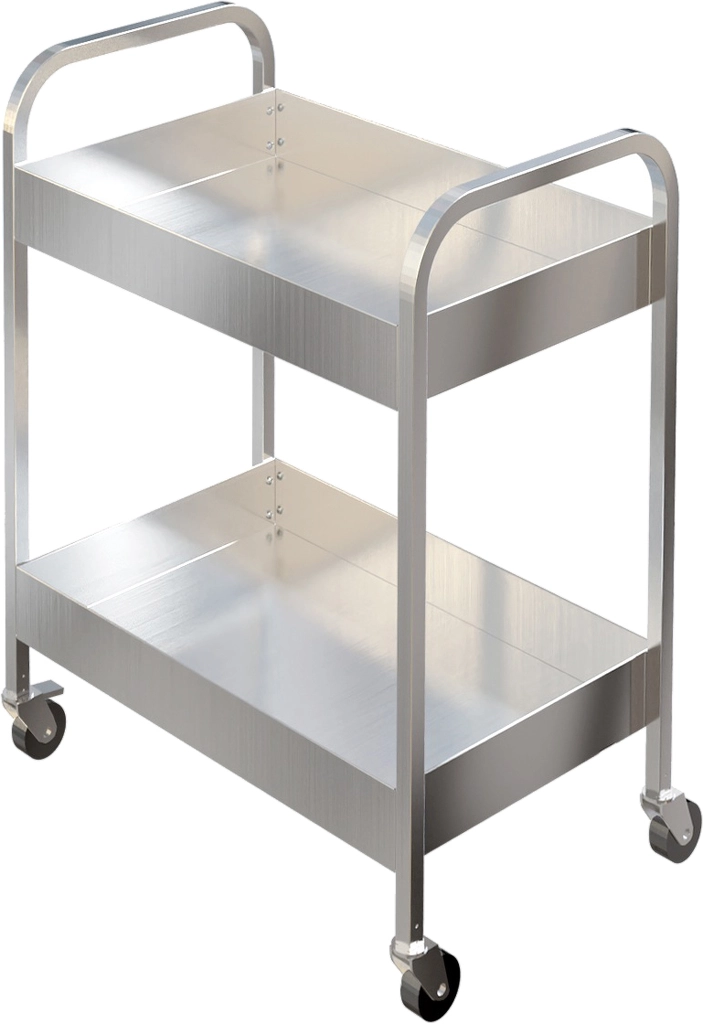 Тележка сервировочная RESTOINOX ТСП-2-8/5