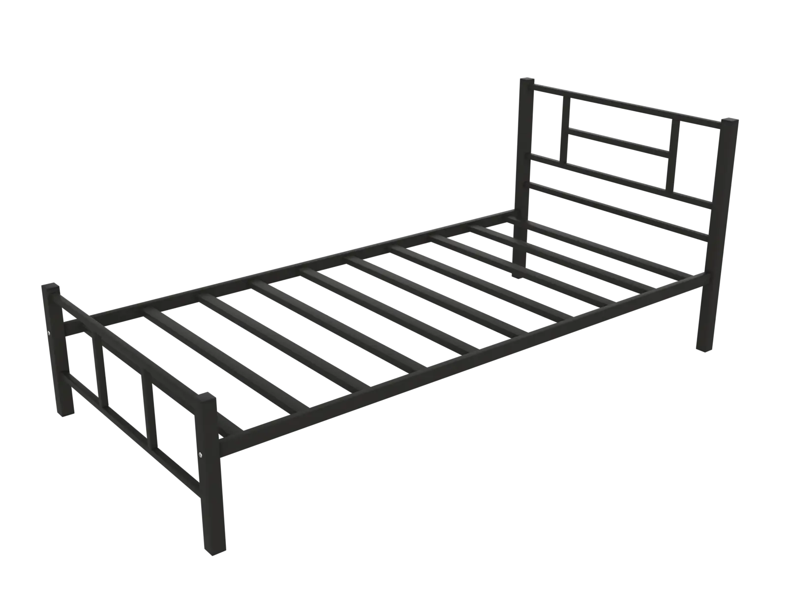 Фото кровать кадис черная/190х90