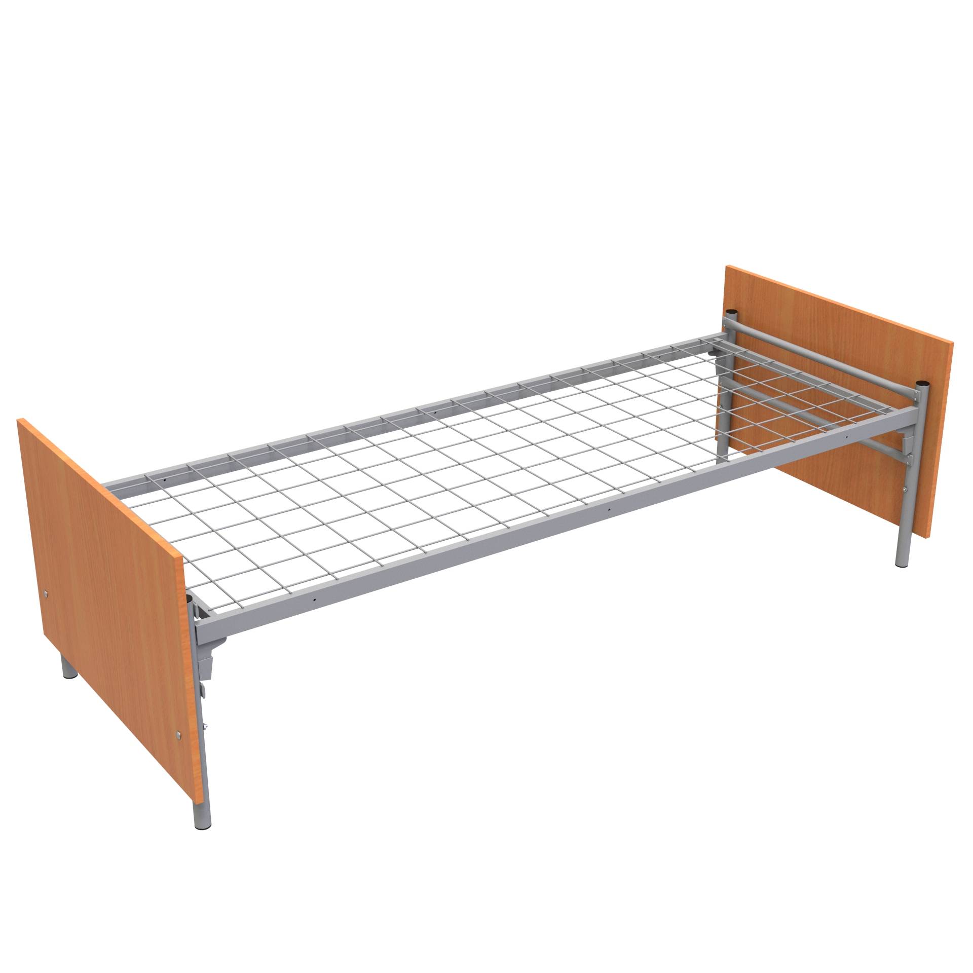 Кровать — МКДС-1/190х70 (1996х750х650 мм) на металлическом каркасе сетка 115х115 мм